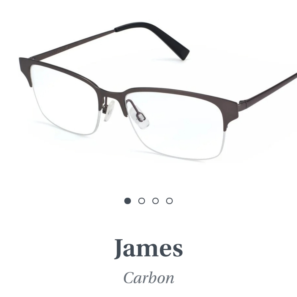 Warby Parker James style eyeglasses